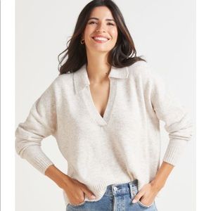 Evereve Jamison Cameron Polo Pullover